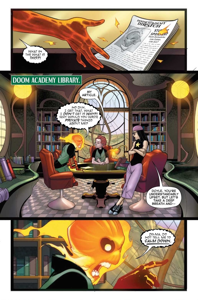 DOOM ACADEMY #2 (OF 5) RON LIM VAR