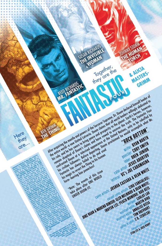 FANTASTIC FOUR #30 GLEB MELNIKOV SPOILER VAR