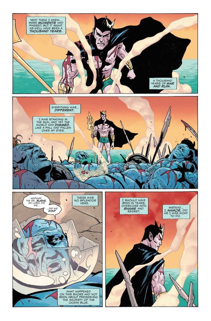 NAMOR #8 (OF 8) PETE WOODS VAR