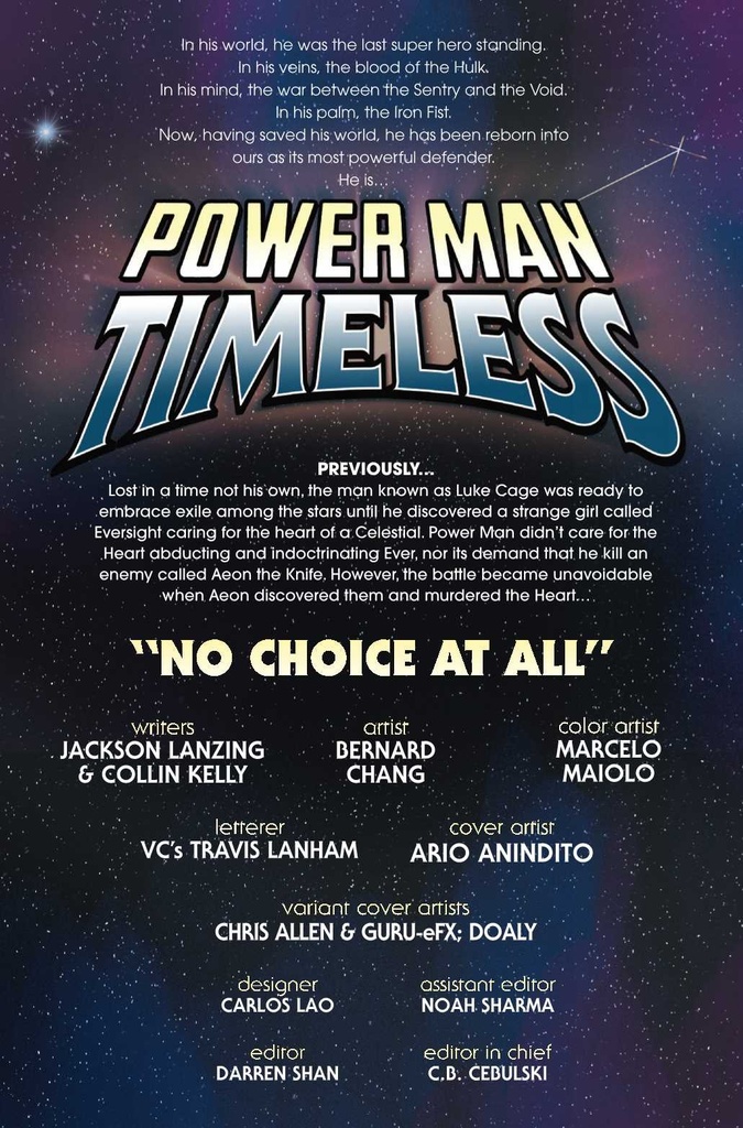 POWER MAN TIMELESS #2 (OF 5) CHRIS ALLEN VAR