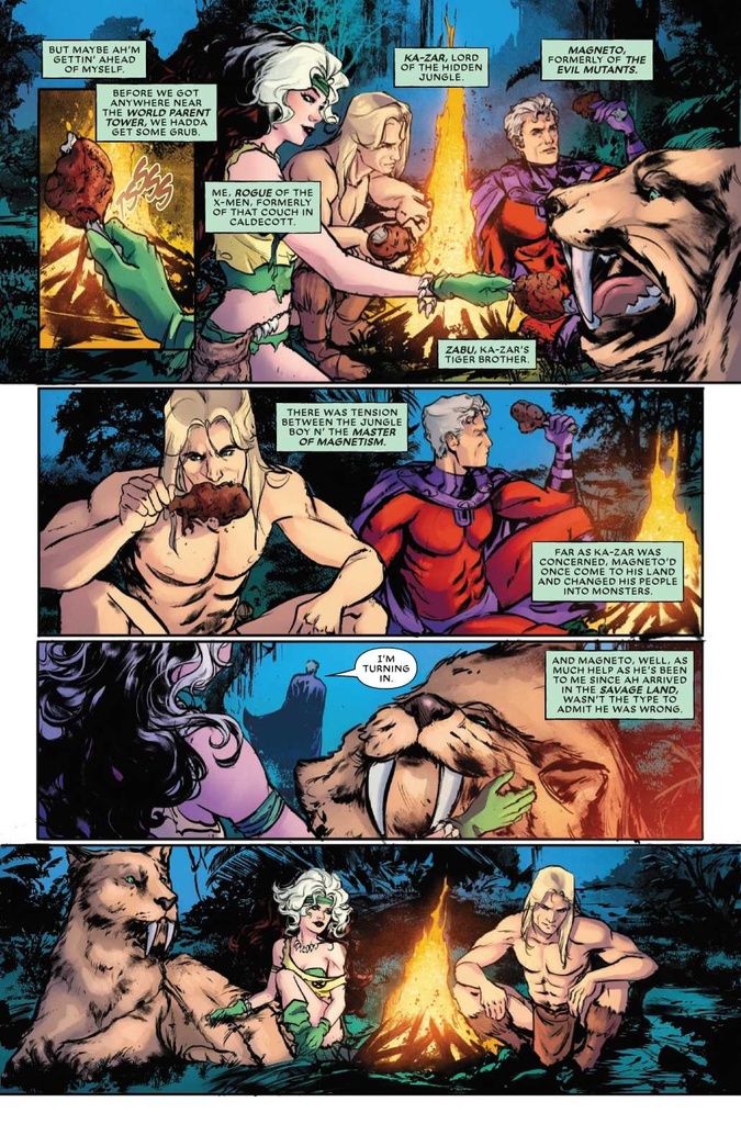ROGUE THE SAVAGE LAND #3 (OF 5) LUCAS WERNECK VAR