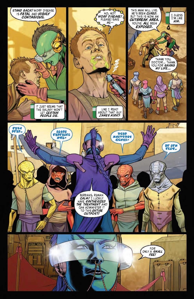 STAR TREK DEFIANT #25 CVR A UNZUETA
