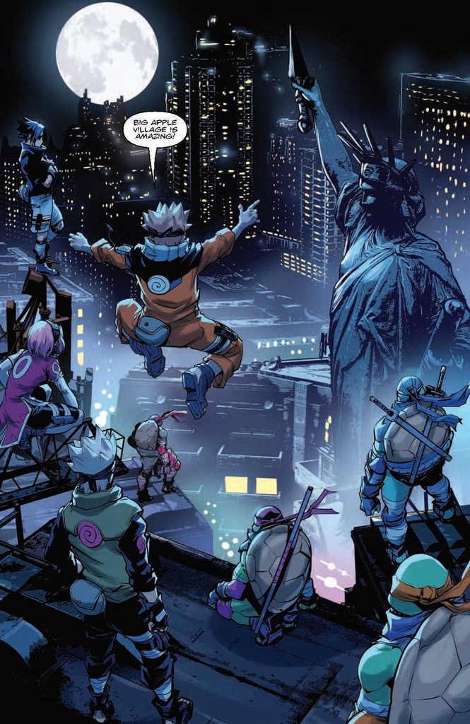 TEENAGE MUTANT NINJA TURTLES X NARUTO #3 CVR C BA