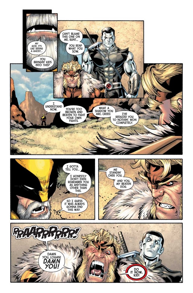 WOLVERINE REVENGE RED BAND #5 (OF 5) (POLYBAG)