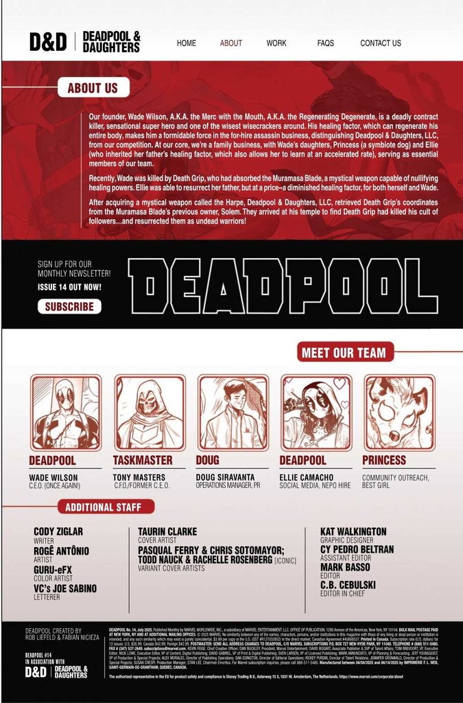 DEADPOOL #14 TODD NAUCK ICONIC VAR