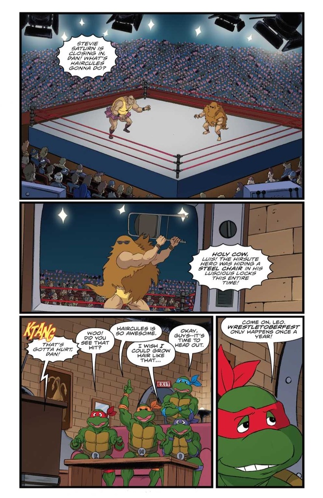 TMNT SATURDAY MORNING ADV #25 CVR B LEWIS