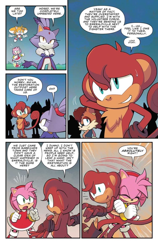 SONIC THE HEDGEHOG #78 CVR B DOBBINS
