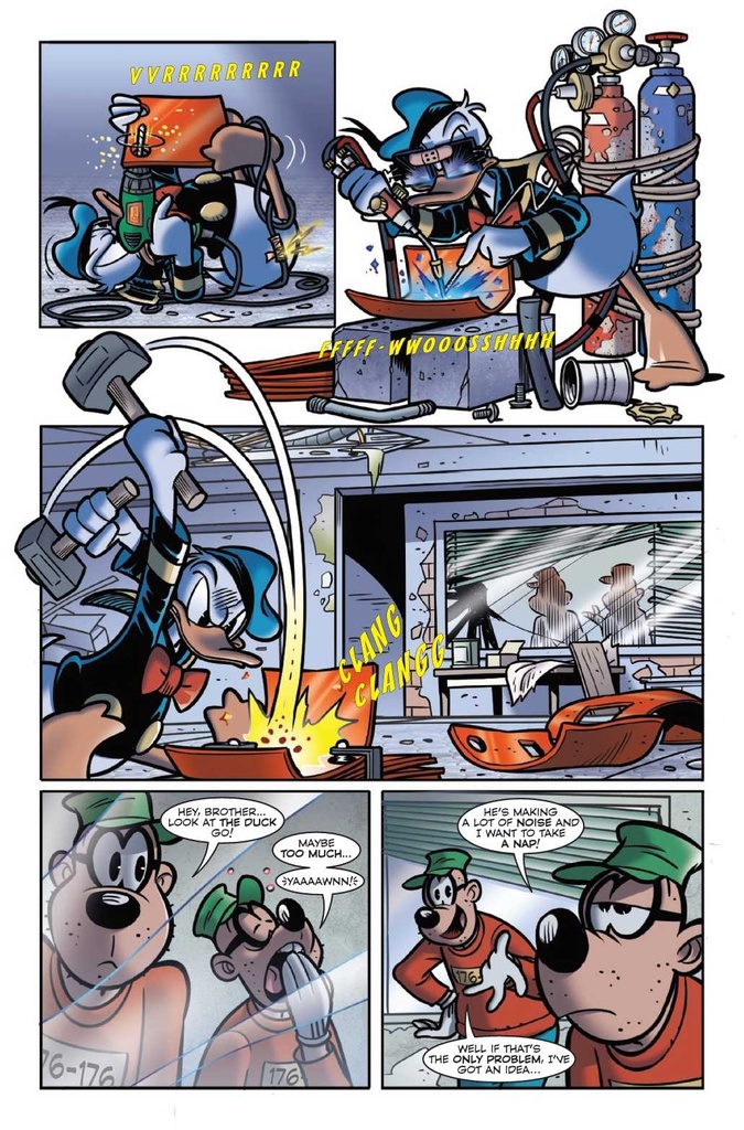 WHAT IF DONALD DUCK BECAME IRON MAN #1