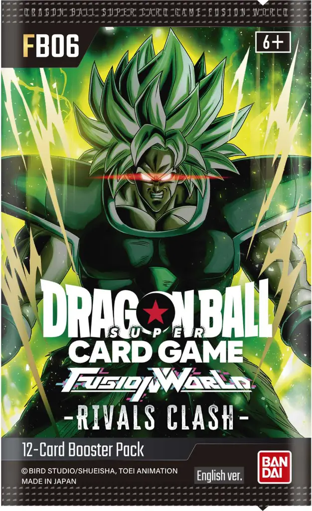 Dragon Ball Super CG: Fusion World 06 - Rivals Clash Booster Box (FB06, Pack)