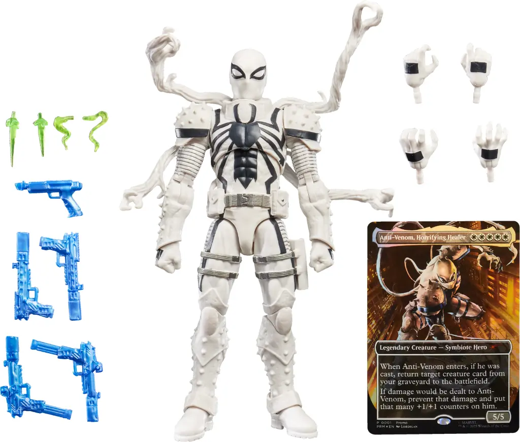 Marvel Legends/Magic: The Gathering - Agent Anti-Venom Action Figure w/ Card (2)
