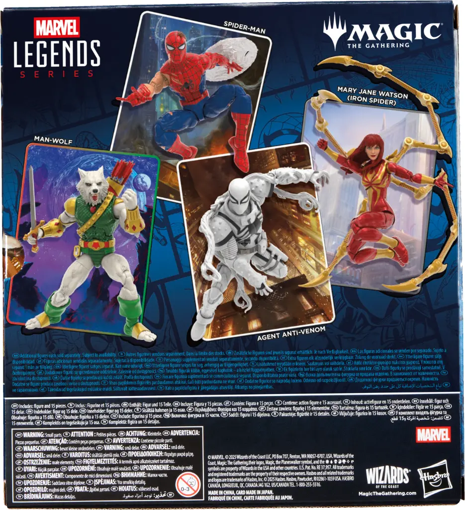 Marvel Legends/Magic: The Gathering - Agent Anti-Venom Action Figure w/ Card (10)