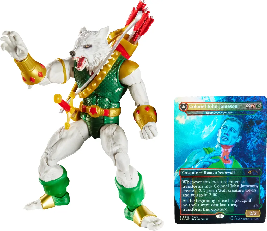 Marvel Legends/Magic: The Gathering - Man-Wolf Action Figure w/ Card (1)