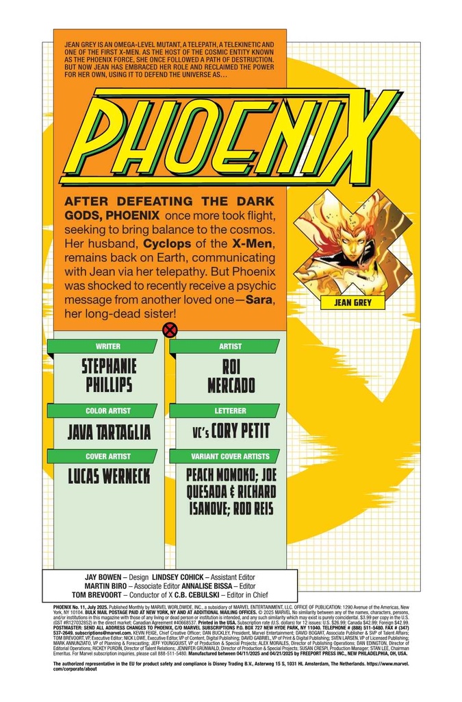 PHOENIX #11 TBD ARTIST ASKANI VAR