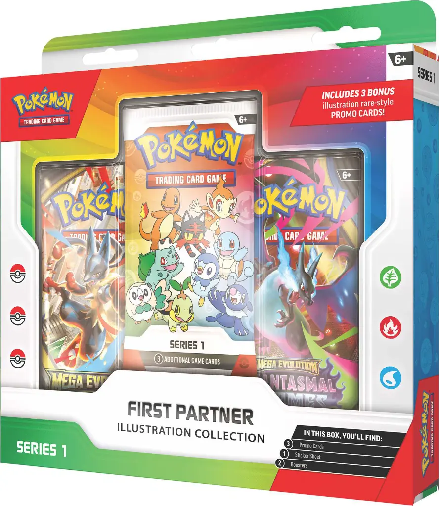 Pokémon: First Partner Illustration Collection - Series 1 (2)