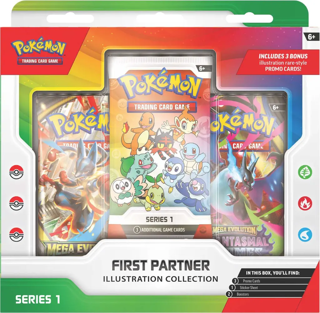 Pokémon: First Partner Illustration Collection - Series 1 (1)