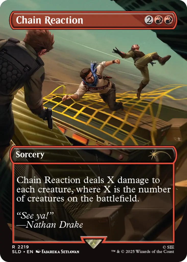Magic: The Gathering - Secret Lair x Uncharted (Chain Reaction)