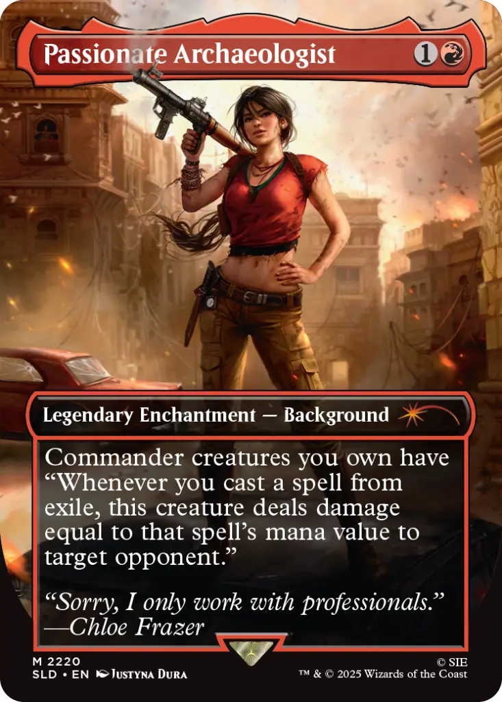 Magic: The Gathering - Secret Lair x Uncharted (Passionate Archaeologist)
