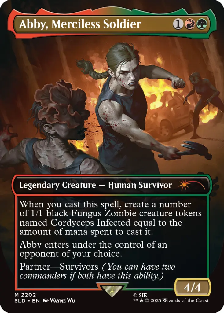 Magic: The Gathering - Secret Lair x The Last of Us: Part II (Abby, Merciless Soldier)