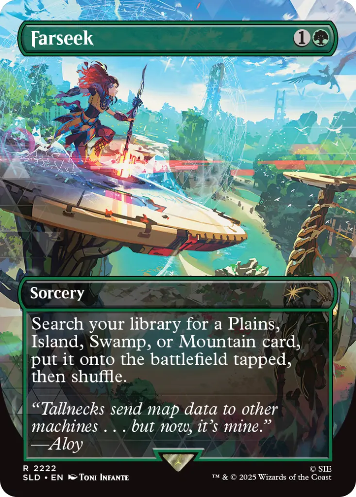 Magic: The Gathering - Secret Lair x Horizon: Into the Forbidden West (Farseek)