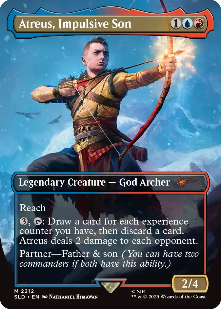 Magic: The Gathering - Secret Lair x God of War: Norse (Atreus, Impulsive Son)