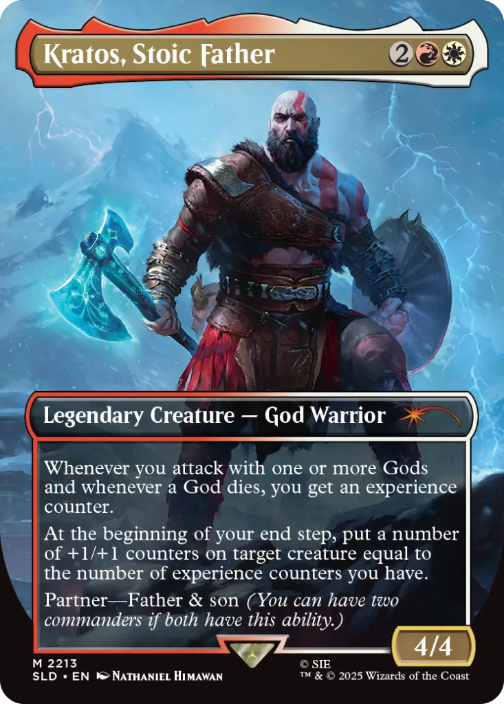 Magic: The Gathering - Secret Lair x God of War: Norse (Kratos, Stoic Father)