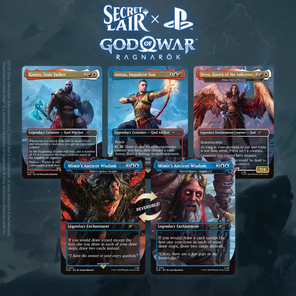 Magic: The Gathering - Secret Lair x God of War: Norse (1)