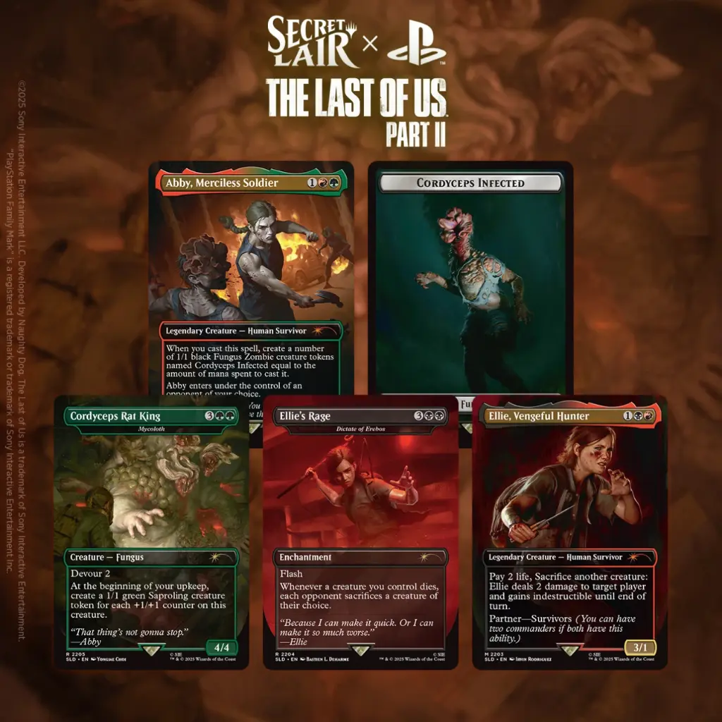 Magic: The Gathering - Secret Lair x The Last of Us: Part II (1)