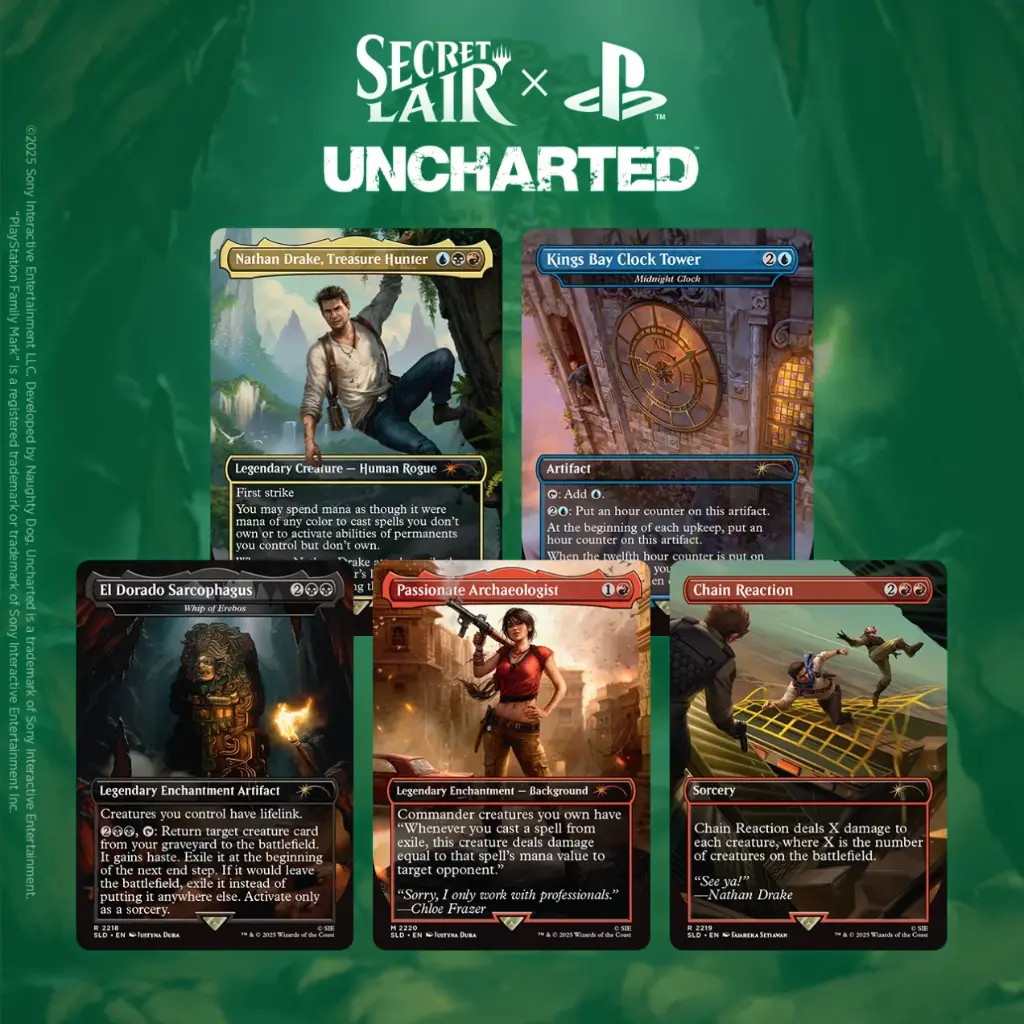 Magic: The Gathering - Secret Lair x Uncharted (1)