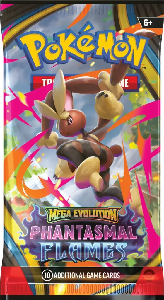 Pokémon - Mega Evolution 2: Phantasmal Flames Booster Pack (2)