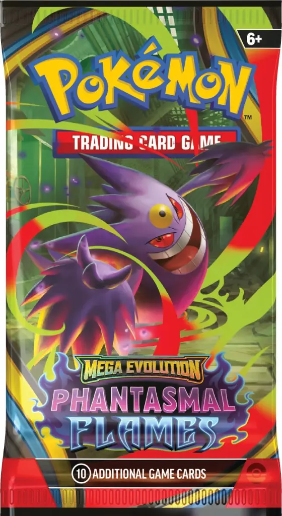 Pokémon - Mega Evolution 2: Phantasmal Flames Booster Pack (3)