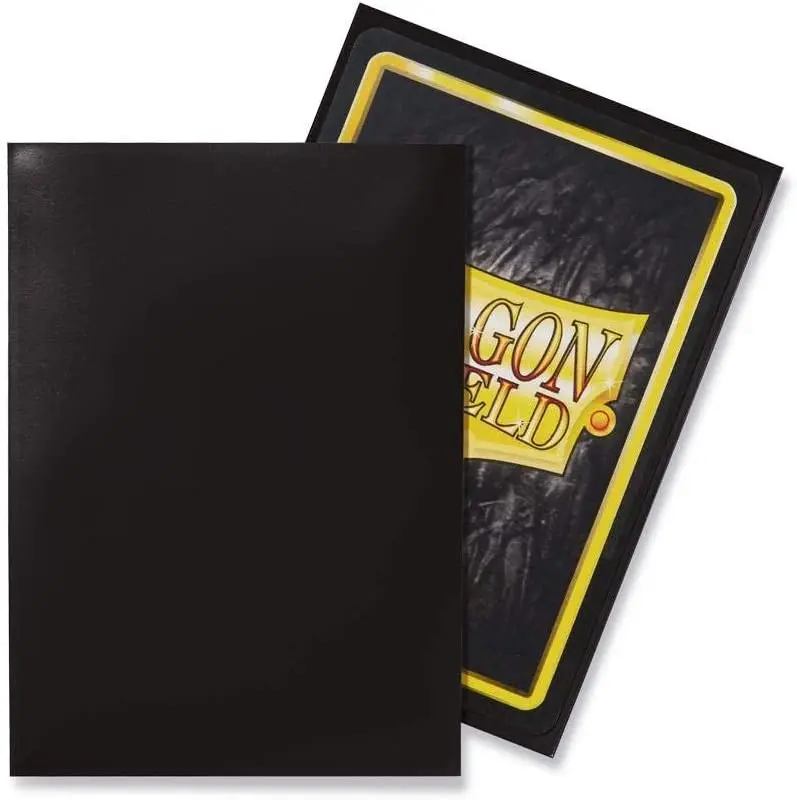 Dragon Shield - Standard Size Classic Sleeves (Black)