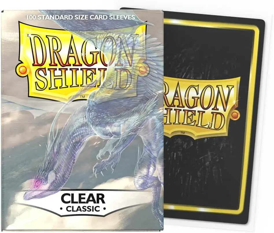 Dragon Shield - Standard Size Classic Sleeves (Clear)