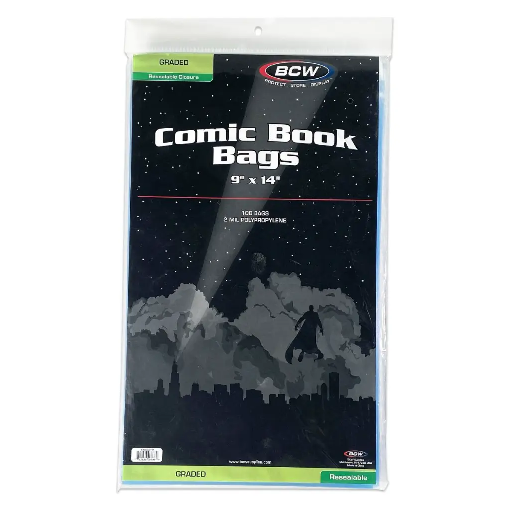 BCW - Resealable Graded Comic Bags (5)