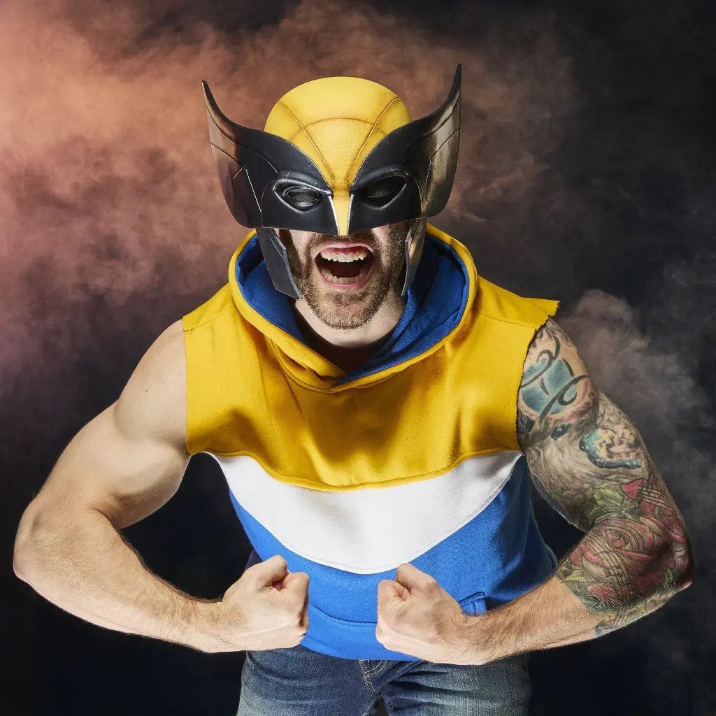Marvel Legends Series: Deadpool & Wolverine - Wolverine Premium Roleplay Mask (7)