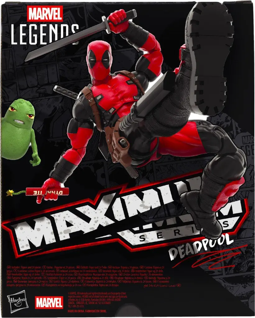 Marvel Legends: Maximum Series - Deadpool Action Figure 15 cm (2)