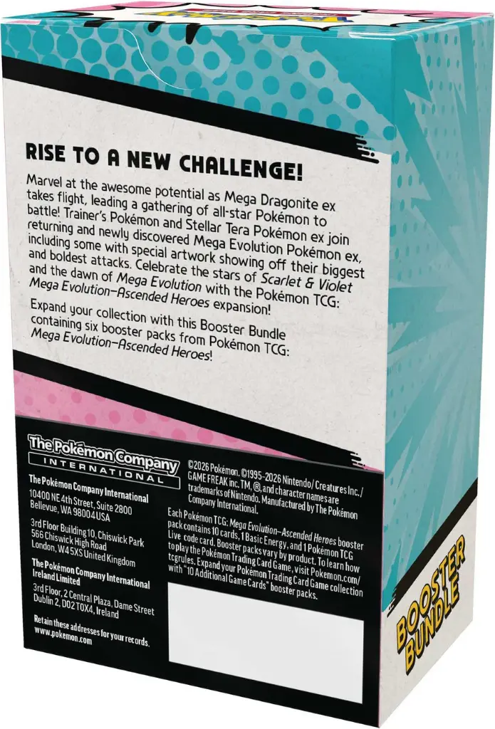 Pokémon - Mega Evolution 2.5: Ascended Heroes Booster Bundle (2)