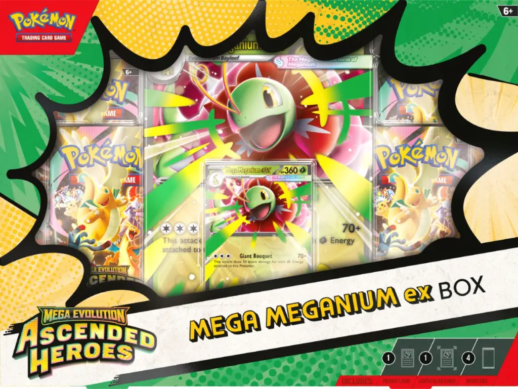 Pokémon - Mega Evolution 2.5: Ascended Heroes Mega Meganium ex Box (1)