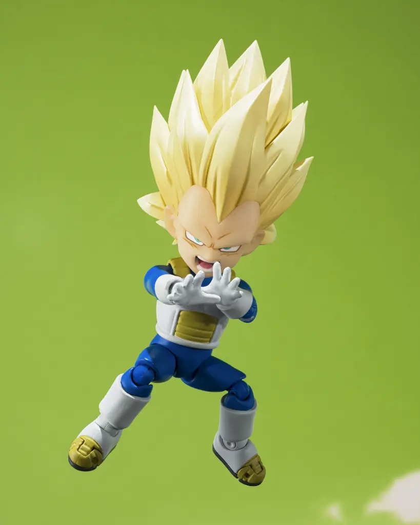 S.H.Figuarts: Dragon Ball Daima - Super Saiyan 3 Vegeta (mini) 8cm Action Figure (4)