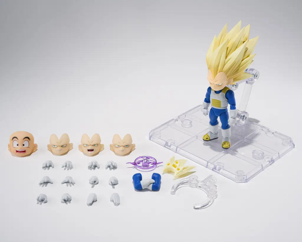 S.H.Figuarts: Dragon Ball Daima - Super Saiyan 3 Vegeta (mini) 8cm Action Figure (7)