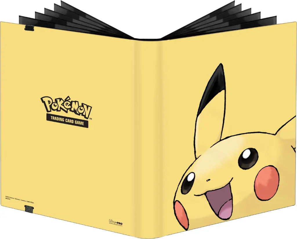 Ultra Pro - 9-Pocket PRO-Binder - Pokémon: Pikachu (Open)