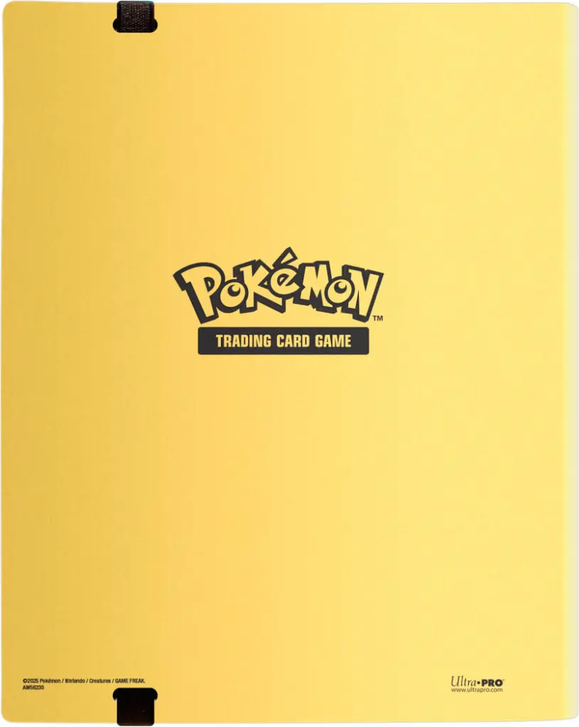 Ultra Pro - 9-Pocket PRO-Binder - Pokémon: Pikachu (Back)