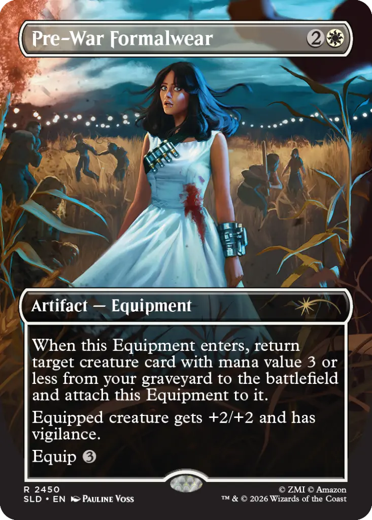 Magic: The Gathering - Secret Lair x Fallout: Beyond Vault 33 (Pre-War Formalwear)