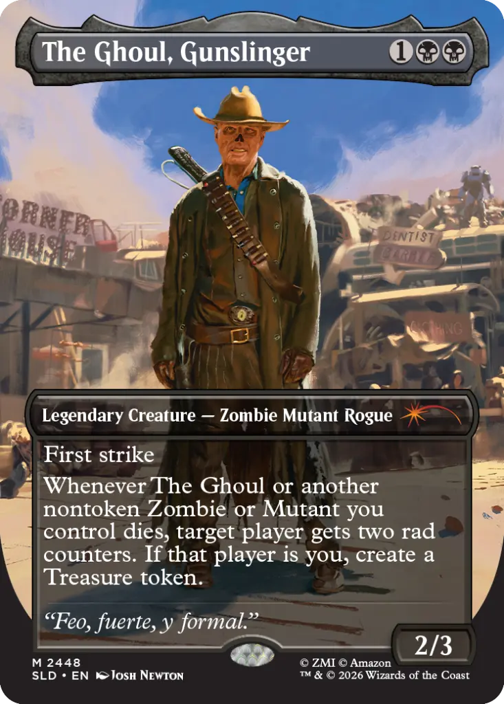 Magic: The Gathering - Secret Lair x Fallout: Beyond Vault 33 (The Ghoul, Gunslinger)