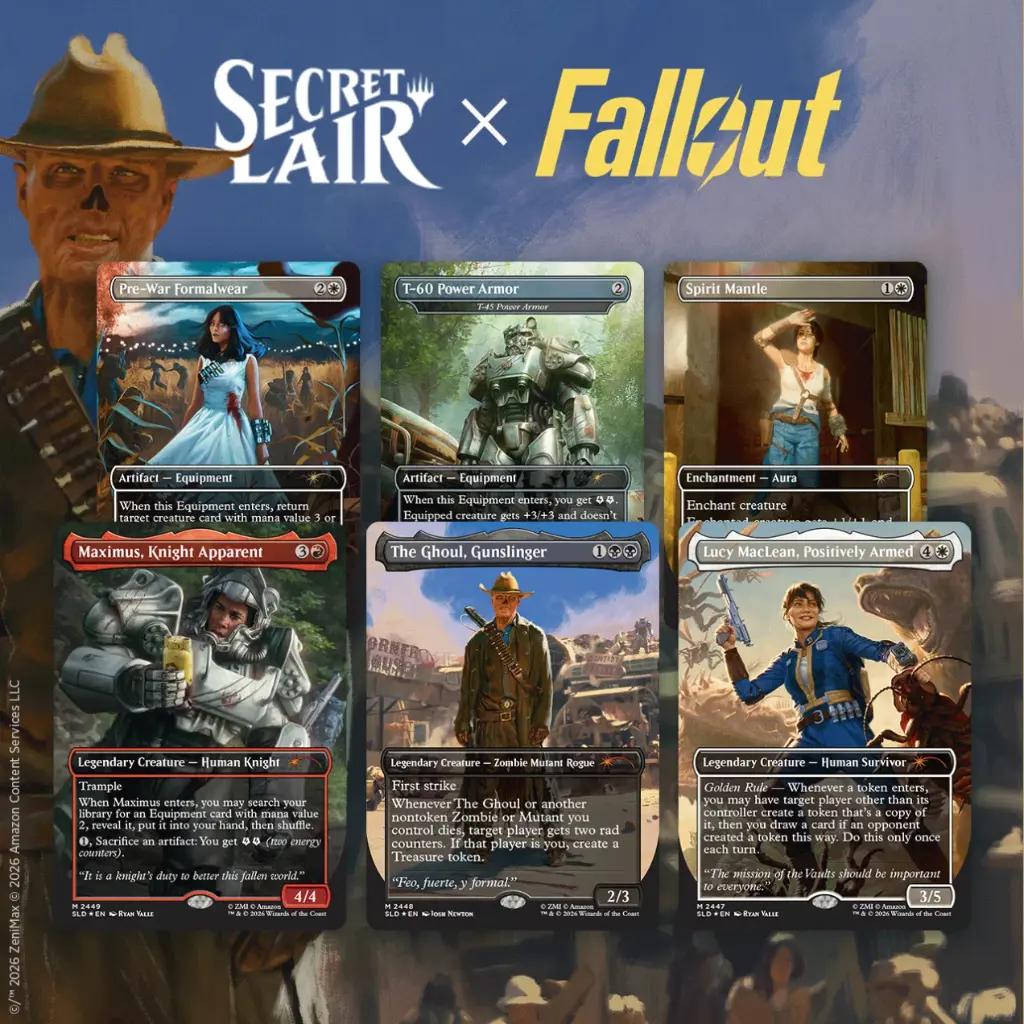 Magic: The Gathering - Secret Lair x Fallout: Beyond Vault 33 (1)