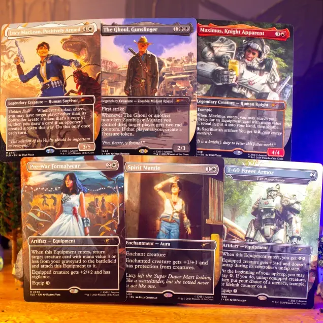 Magic: The Gathering - Secret Lair x Fallout: Beyond Vault 33 (2)