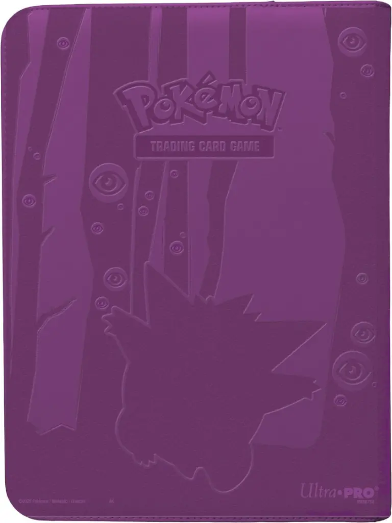Ultra Pro - 9-Pocket Zippered PRO-Binder - Pokémon Elite Series: Genger (Back)