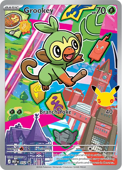 Pokémon: First Partner Illustration Collection - Series 2 (Grookey)