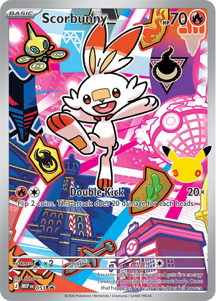 Pokémon: First Partner Illustration Collection - Series 2 (Scorbunny)