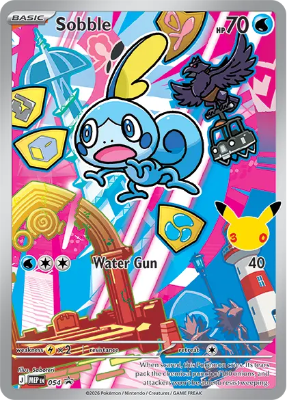 Pokémon: First Partner Illustration Collection - Series 2 (Sobble)