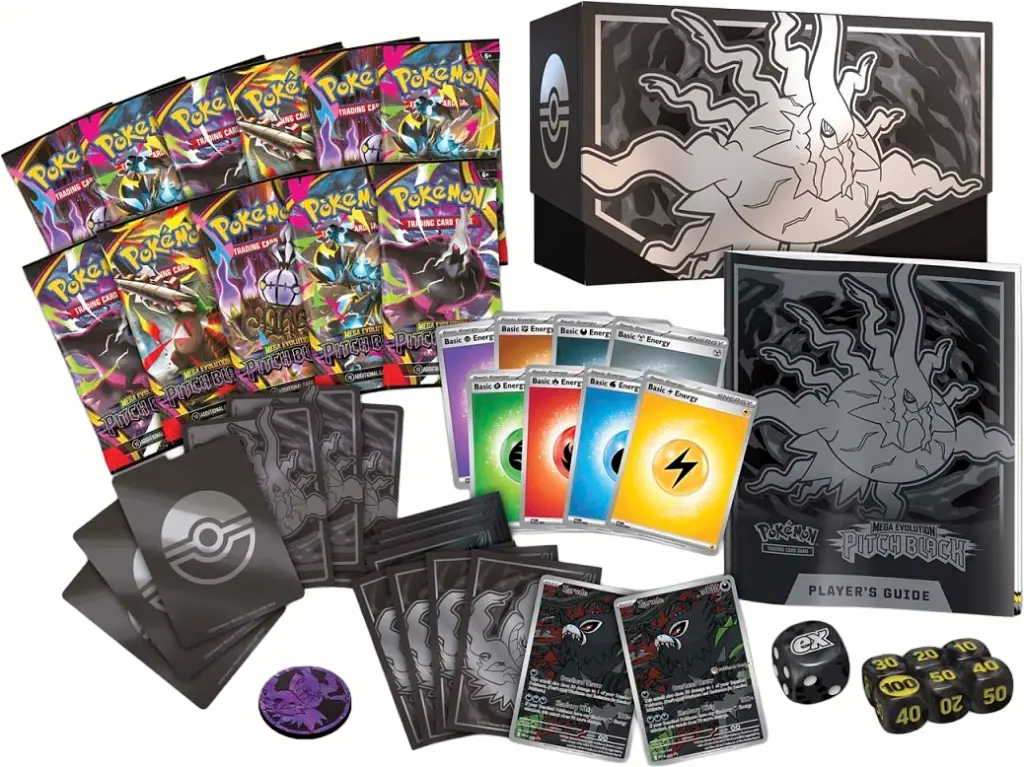 Pokémon - Mega Evolution 4: Pitch Black - Pokémon Center Elite Trainer Box (Contents)